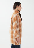 FDJ coat 1430145, plaid cocoon SALE S, XXL