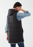 FDJ vest 1514175, reversible faux sherpa outerwear