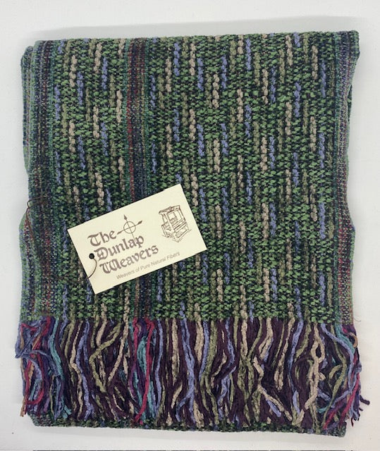 The Dunlap Weavers scarf, 72" chenille (4 colors)