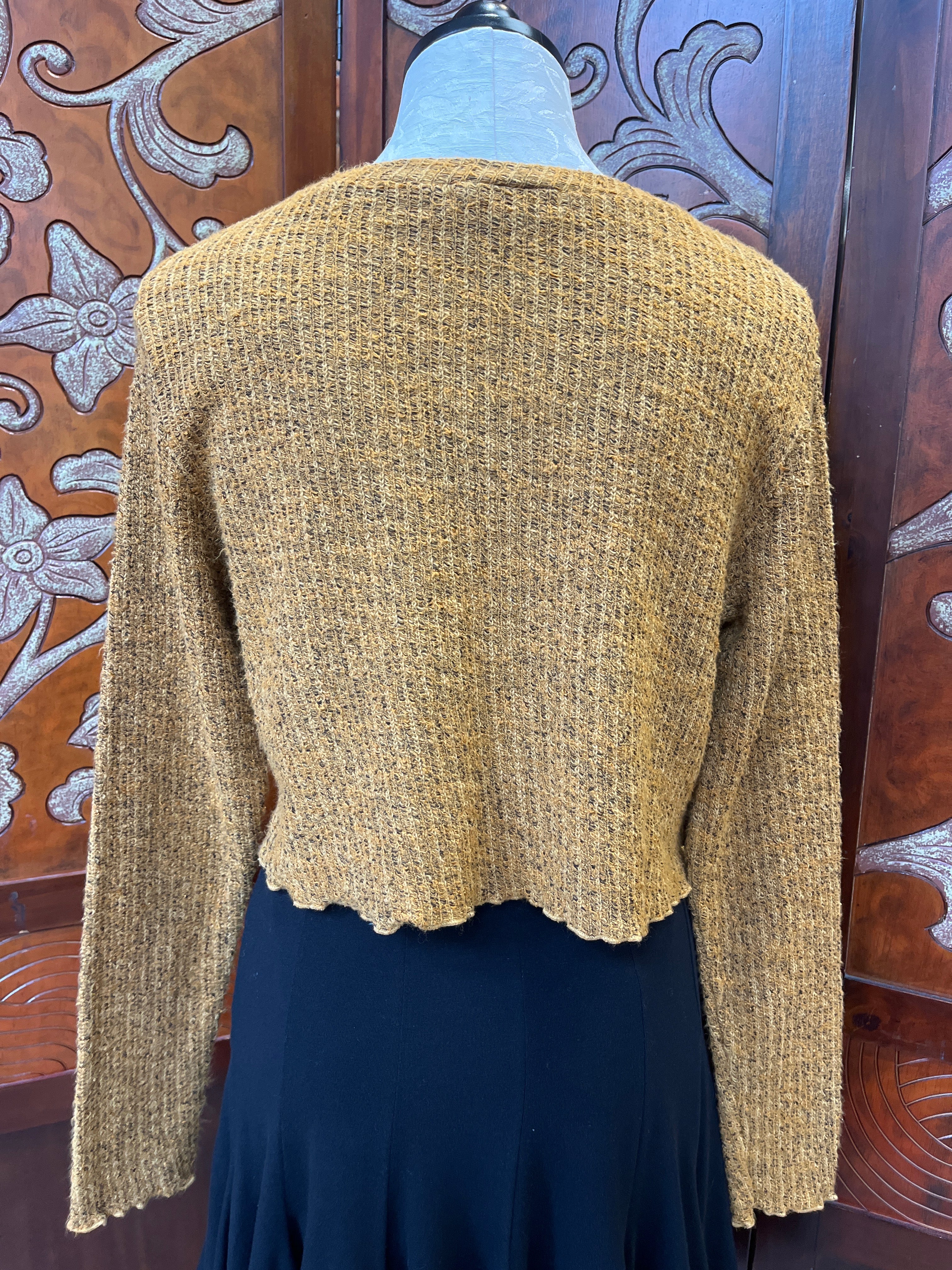 Cut Loose sweater, cropped