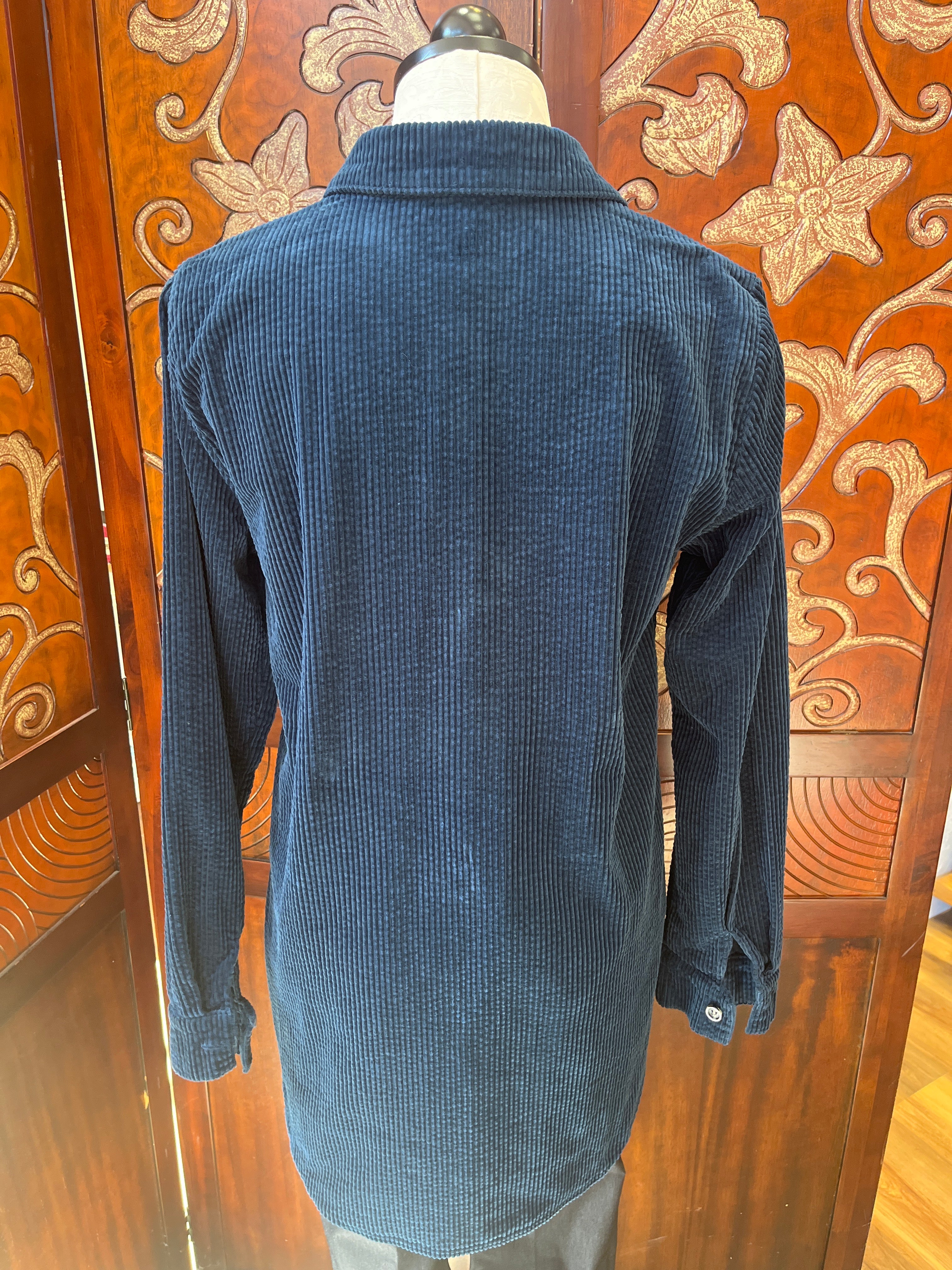 Cut Loose shirt, aline lux corduroy