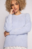 PJ Salvage sweater shirt, feather knit