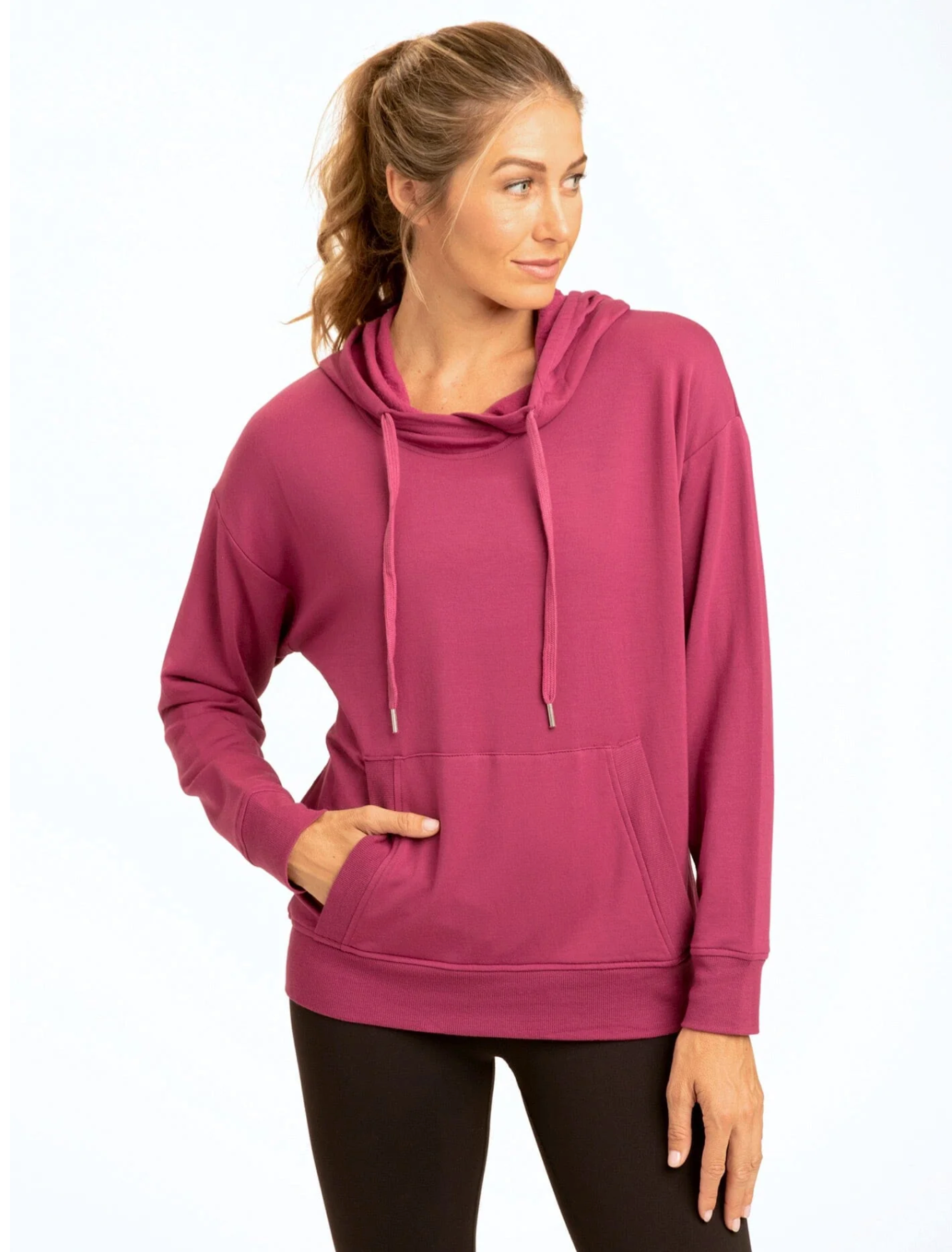 Threads 4 Thought hoodie, Madge feather fleece pullover SALE Size XL