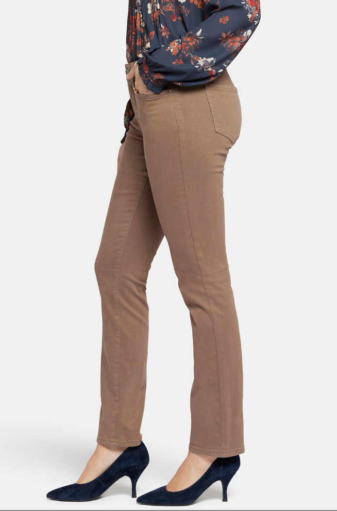 NYDJ Sheri slim jeans, pigment dyed Incense