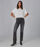Lola Jasper jeans, mid-rise straight 32" inseam