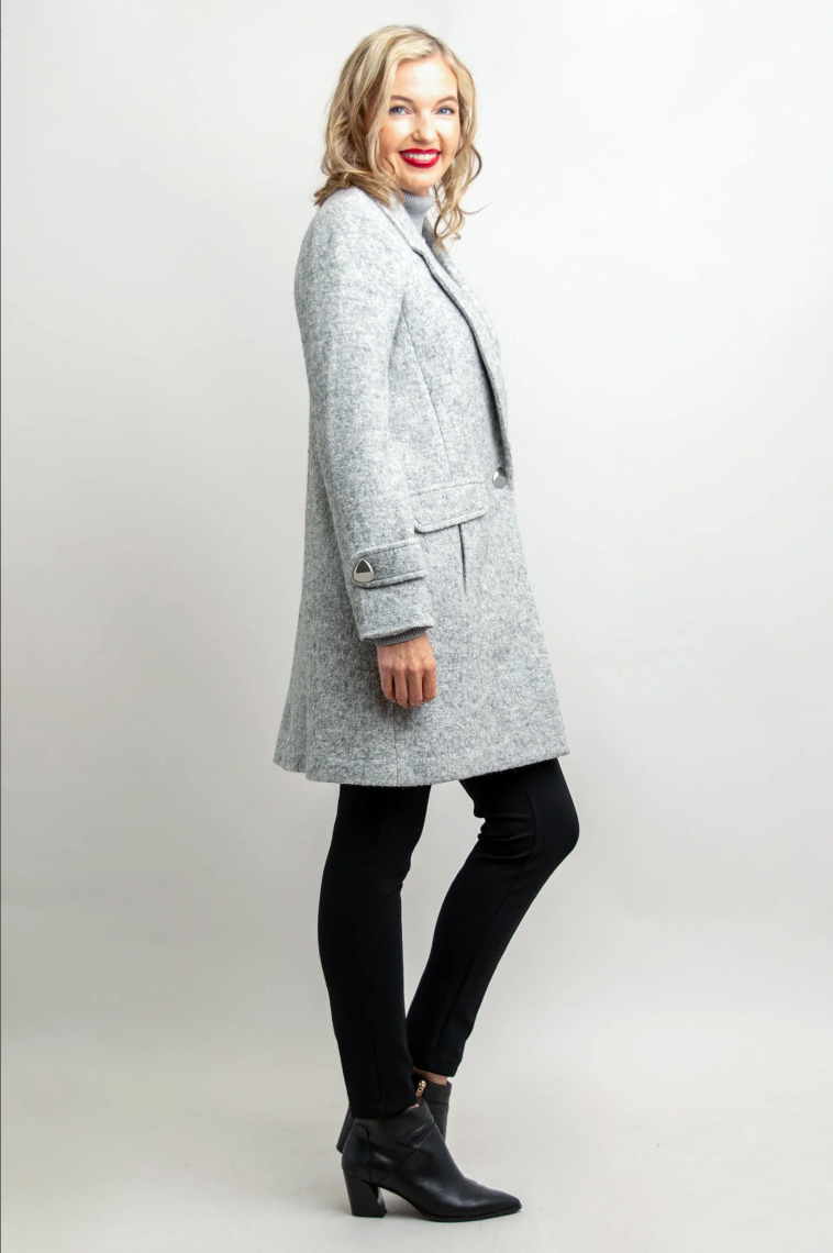 Blue Sky Milan coat, boiled wool SALE XS, XL, 1X, 2X