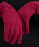Blue Sky gloves, wool touch screen (2 colors)