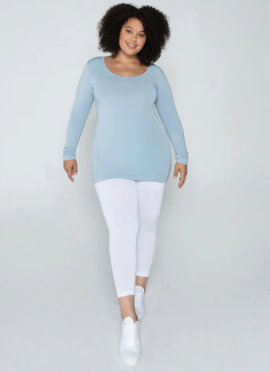 C'est Moi leggings, bamboo 3/4 length PLUS Size (6 colors)