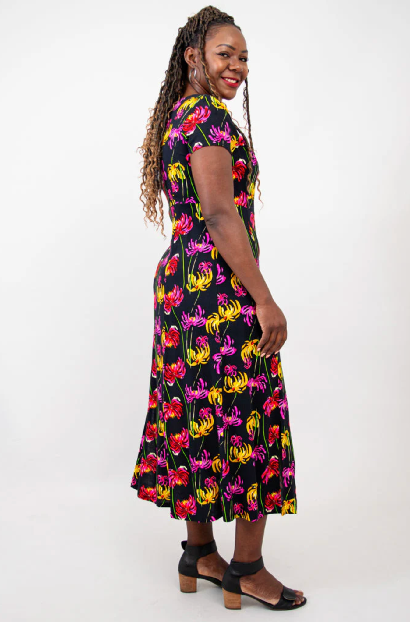 Blue Sky Morgan dress, bamboo-linen SALE Size 1X