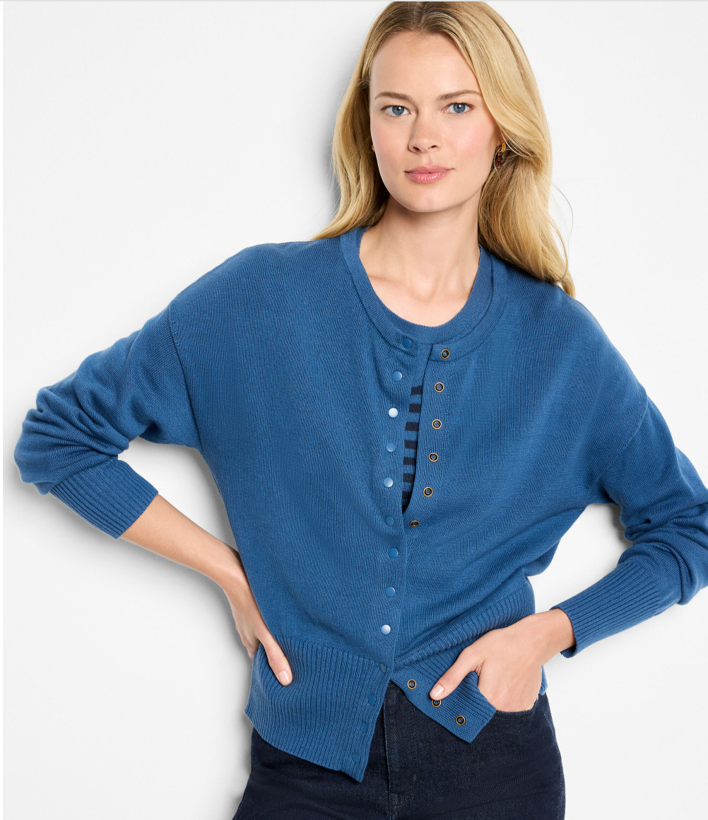 Nic + Zoe cardigan 251103, snap it up