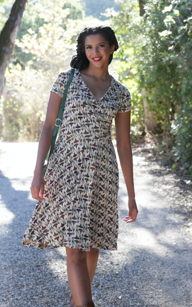 Effie's Heart Bedford dress, Thistle print XS Effie's Heart Bedford dress, Thistle print XS
