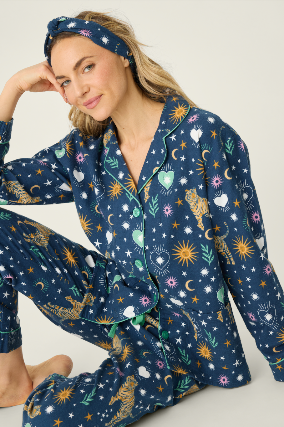 PJ Salvage pajamas, flannel set (10 patterns/colors) – Belle Starr