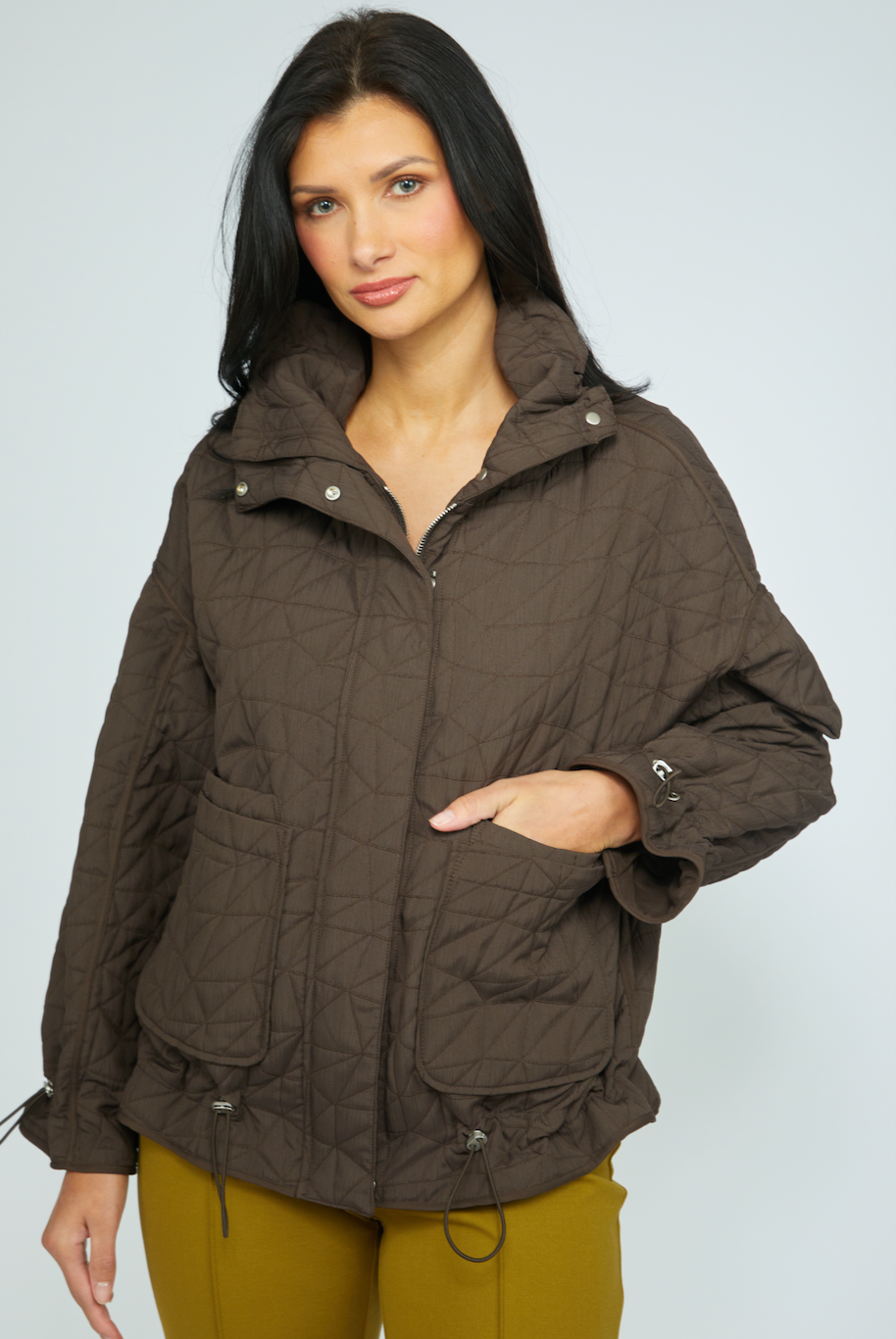 Olivia by Habitat jacket 230477, kaleidoscope quilted perfect puffer