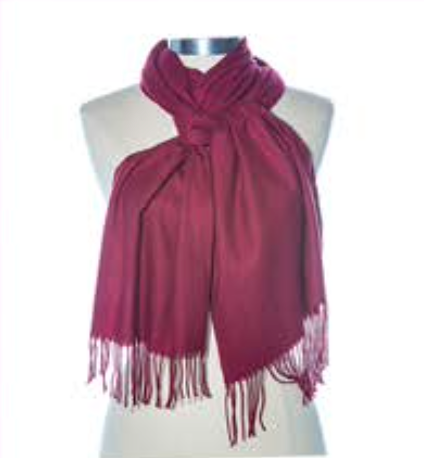 Rapti scarf (633S), cashmere solid (10 colors)