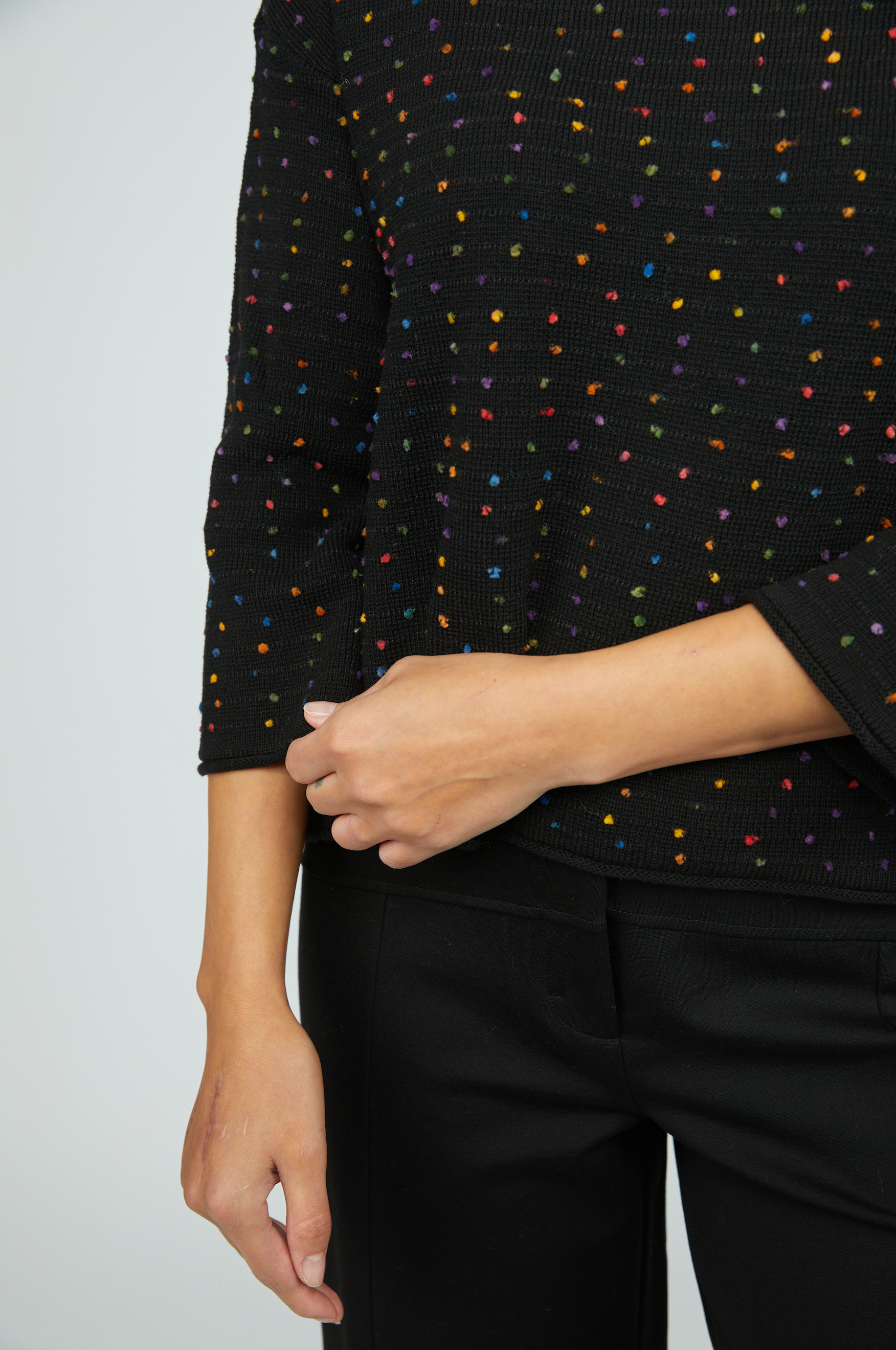 Olivia by Habitat sweater 684720, mini-dot city lights pullover