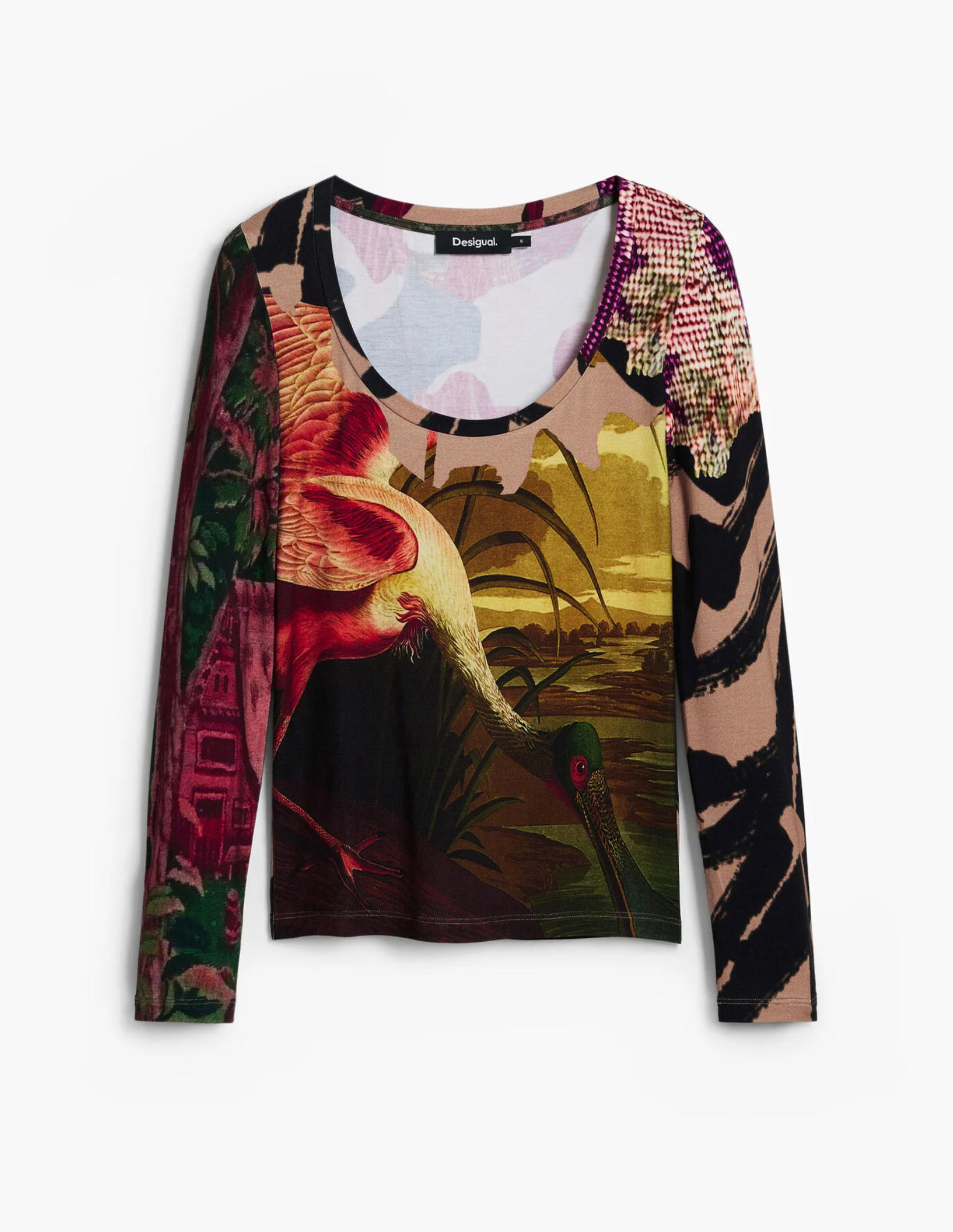 Camisa Desigual Abata, encaje con botones delanteros