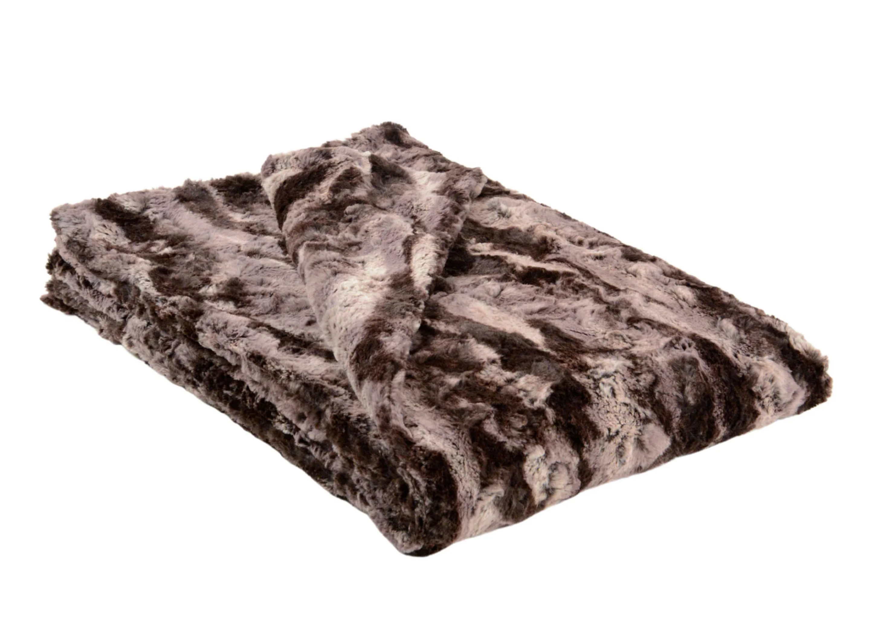 Pandemonium faux fur throw (6 colors)