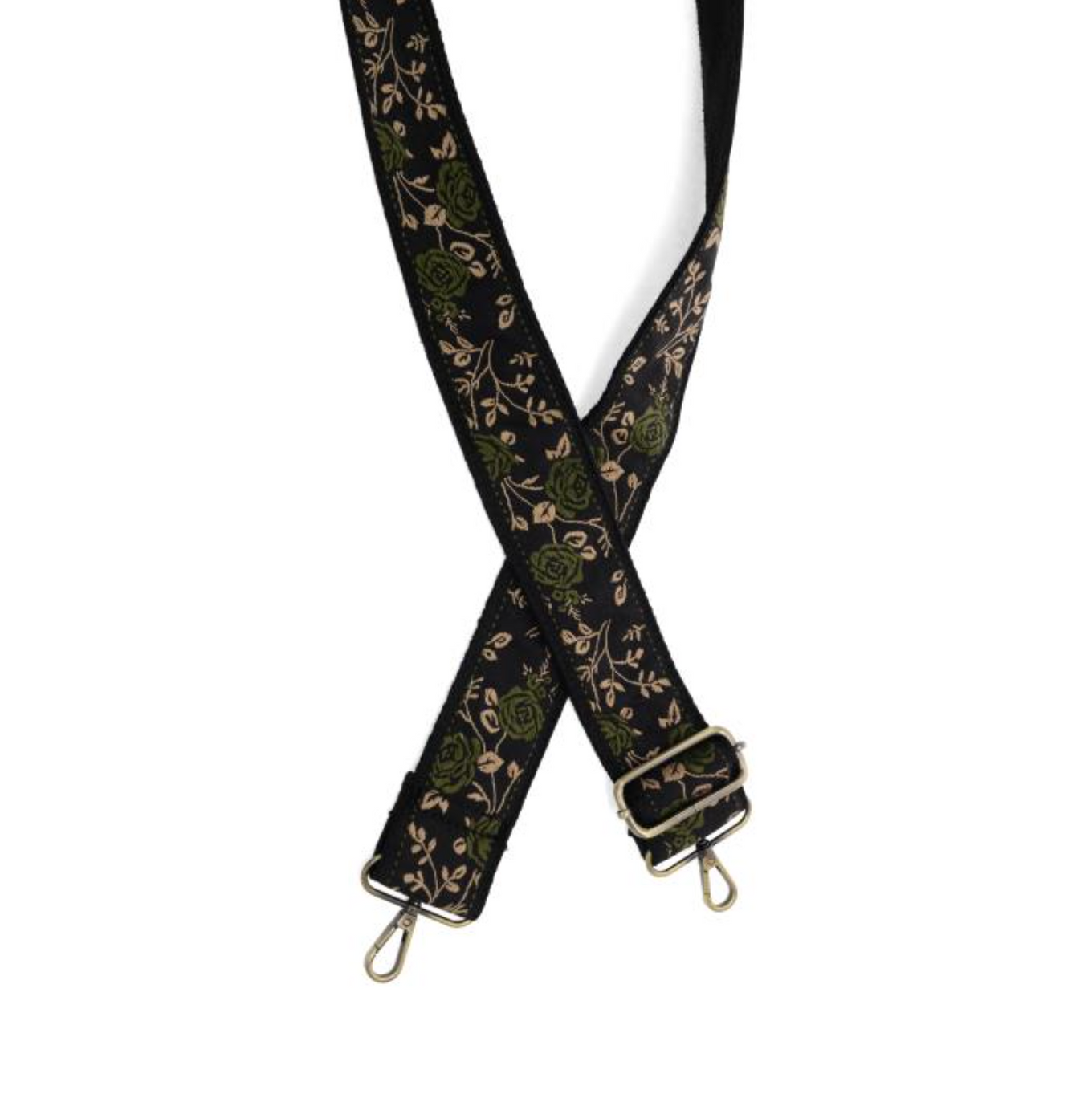 Joy Susan embroidered guitar strap, 2" wide