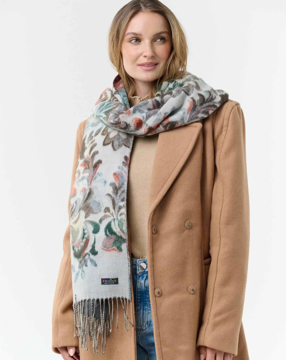 Fraas scarf 620015, Ornamental Ombre cashmink (2 colors)