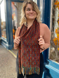 The Dunlap Weavers scarf, 1502 56" chenille (2 colors)
