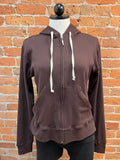 Necessitees hoodie, rounded-hem color block outerwear