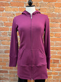 Necessitees hoodie, tunic-length outerwear
