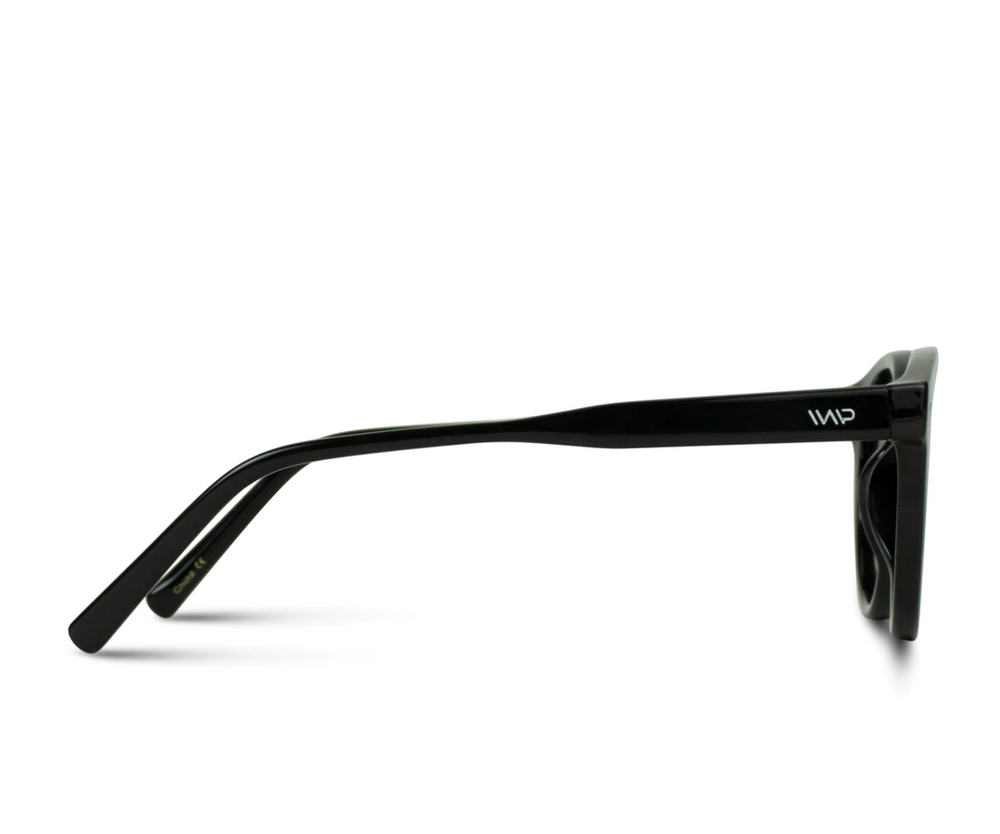 WMP Tate polarized sunglasses, black/smoke