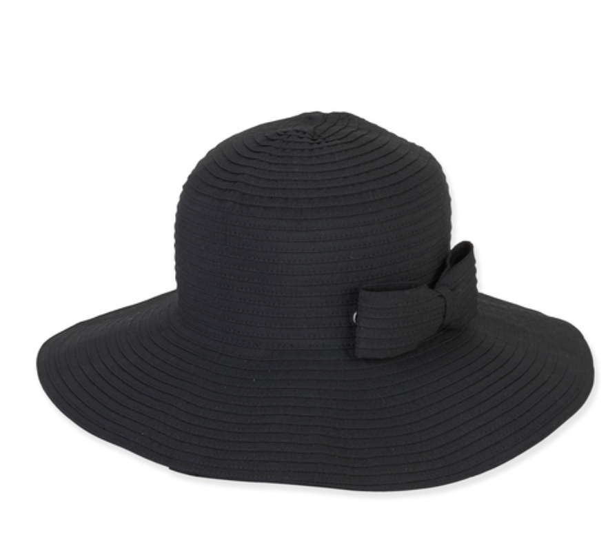 Sombrero Sun 'n' Sand 1482, tela plegable con broche de lazo (5 colores)