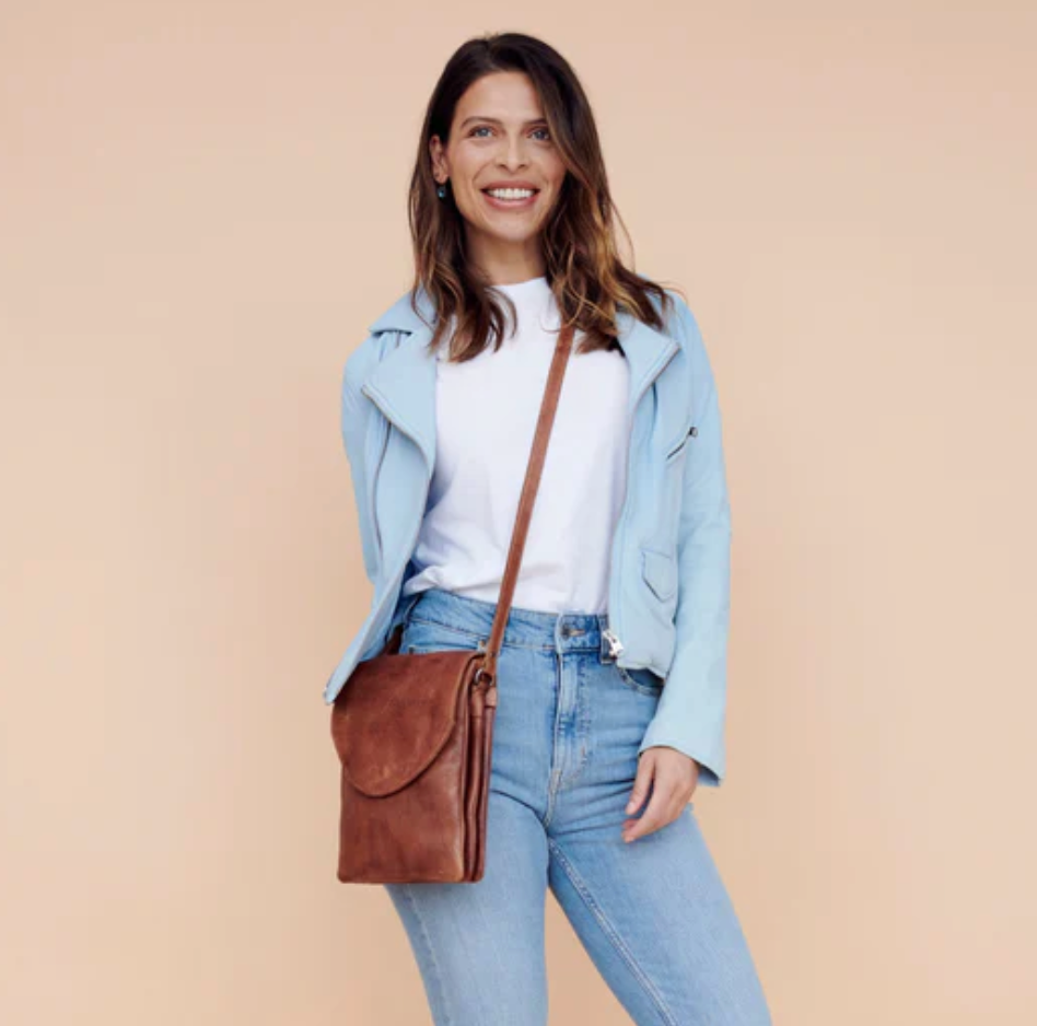 Latico leather purse Peck crossbody