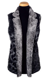 Pandemonium faux fur vest, reversible mandarin collar SALE Sizes M, L
