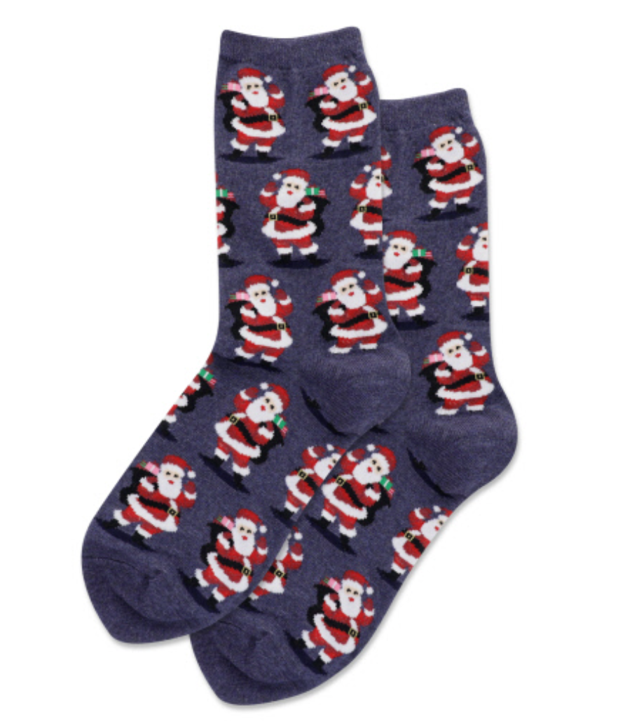 Hot Sox women's holiday crew socks (12 images)
