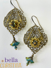 Bella Christina Bronze Fleurs
