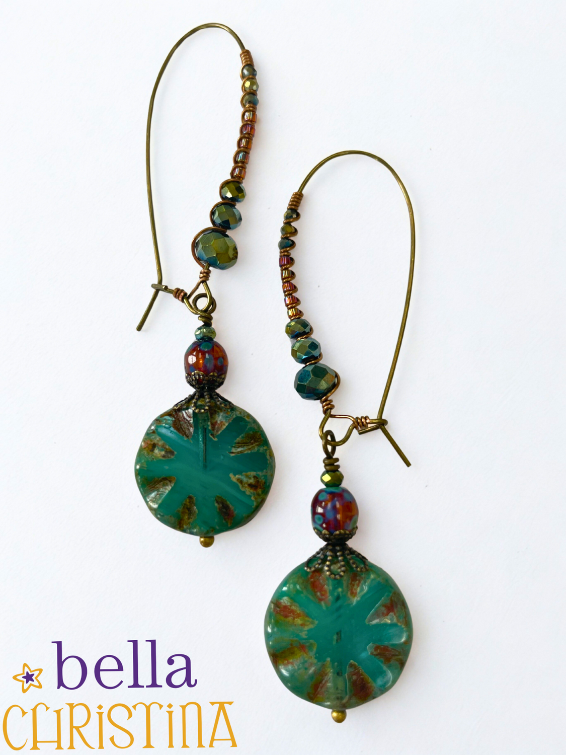 Bella Christina Glistening Green Nomad