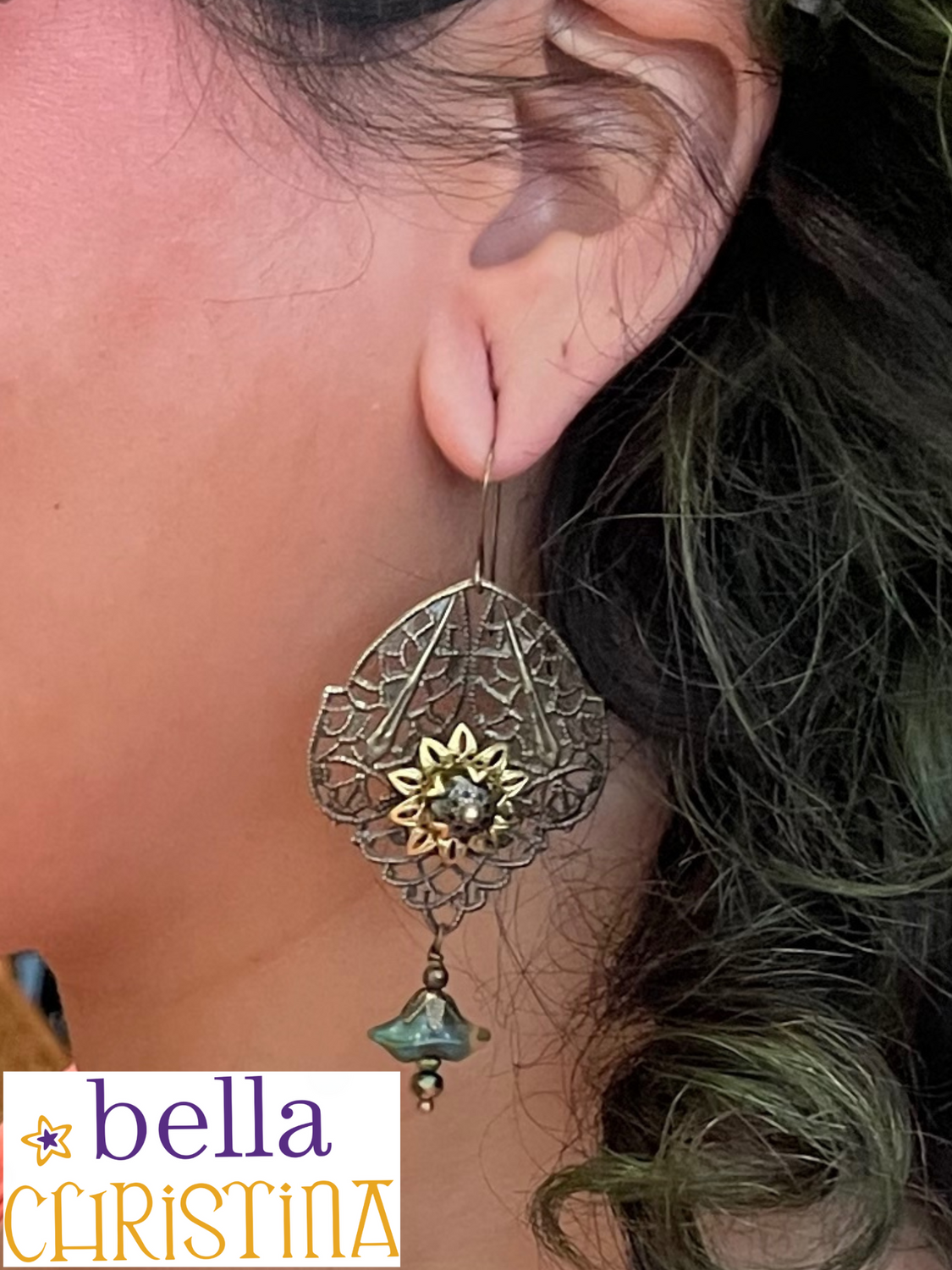 Bella Christina Bronze Fleurs