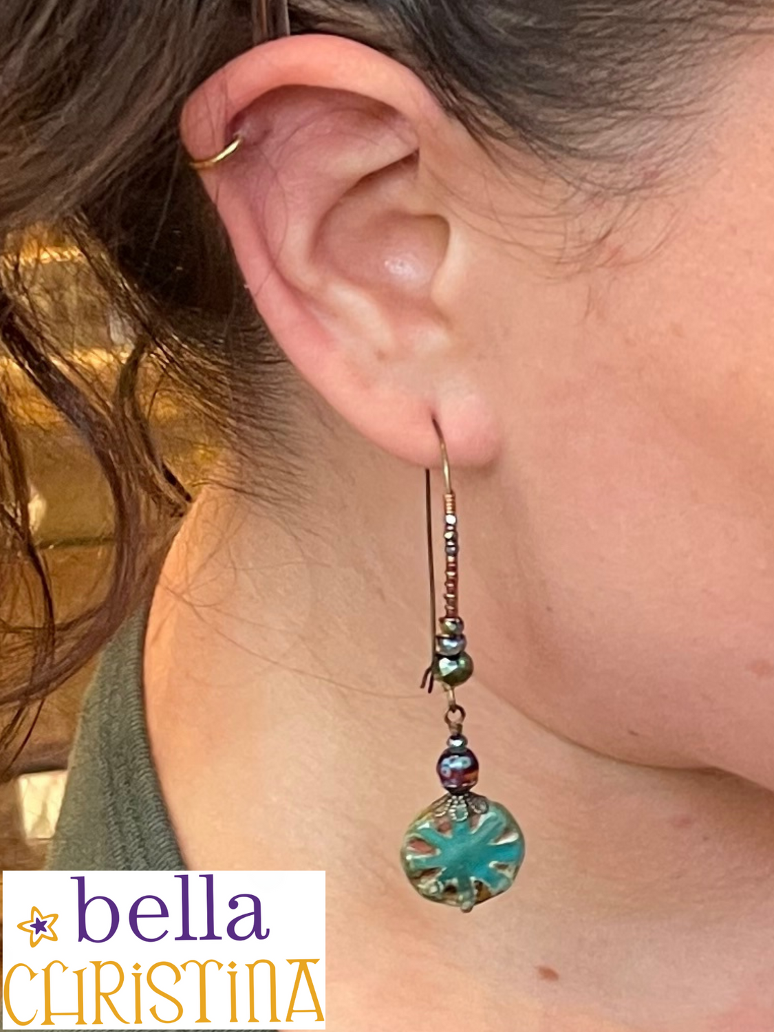 Bella Christina Glistening Green Nomad