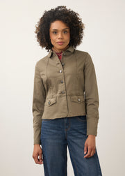 FDJ jacket 10022511, button-front utility