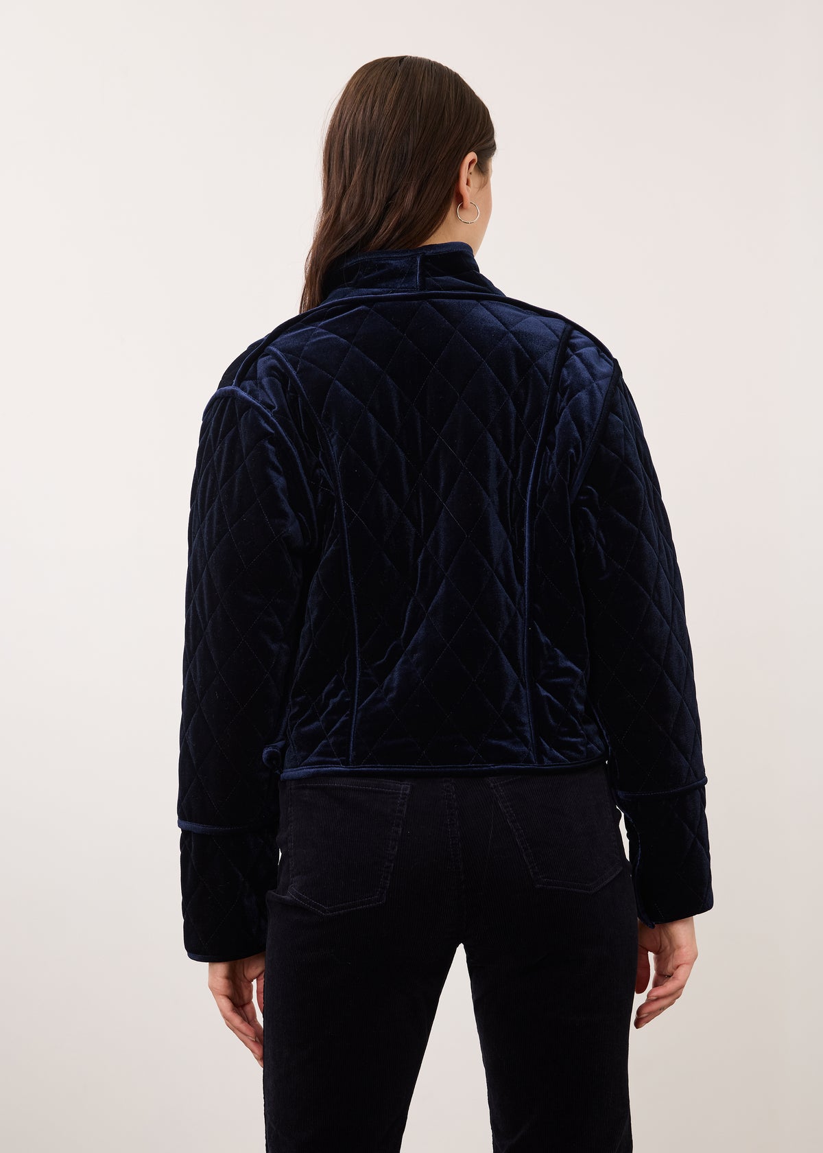 FDJ jacket 10034971, reversible velvet quilted