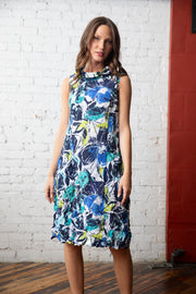Olivia by Habitat dress 116549, crimped crepe cowl