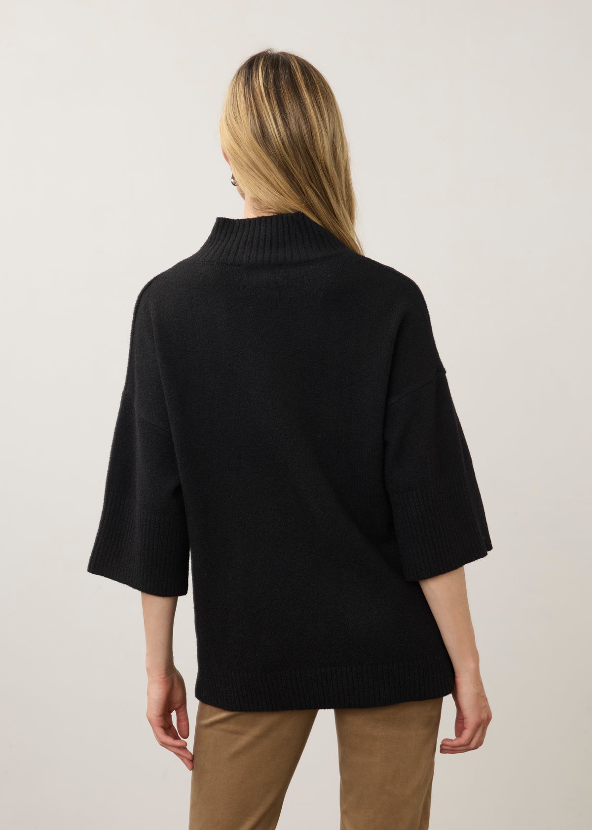 FDJ sweater 1189223, mockneck dolman sleeve