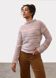 FDJ sweater 1215888, space dye boat neck