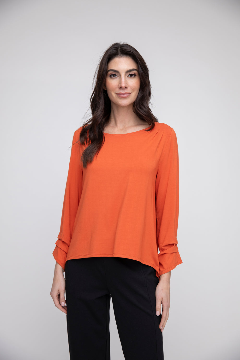 Liv by Habitat shirt 140398, pleated sleeve (2 colors)