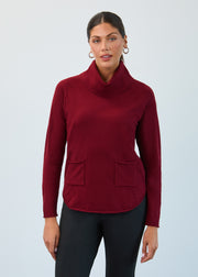 FDJ sweater 1492212, cowl neck