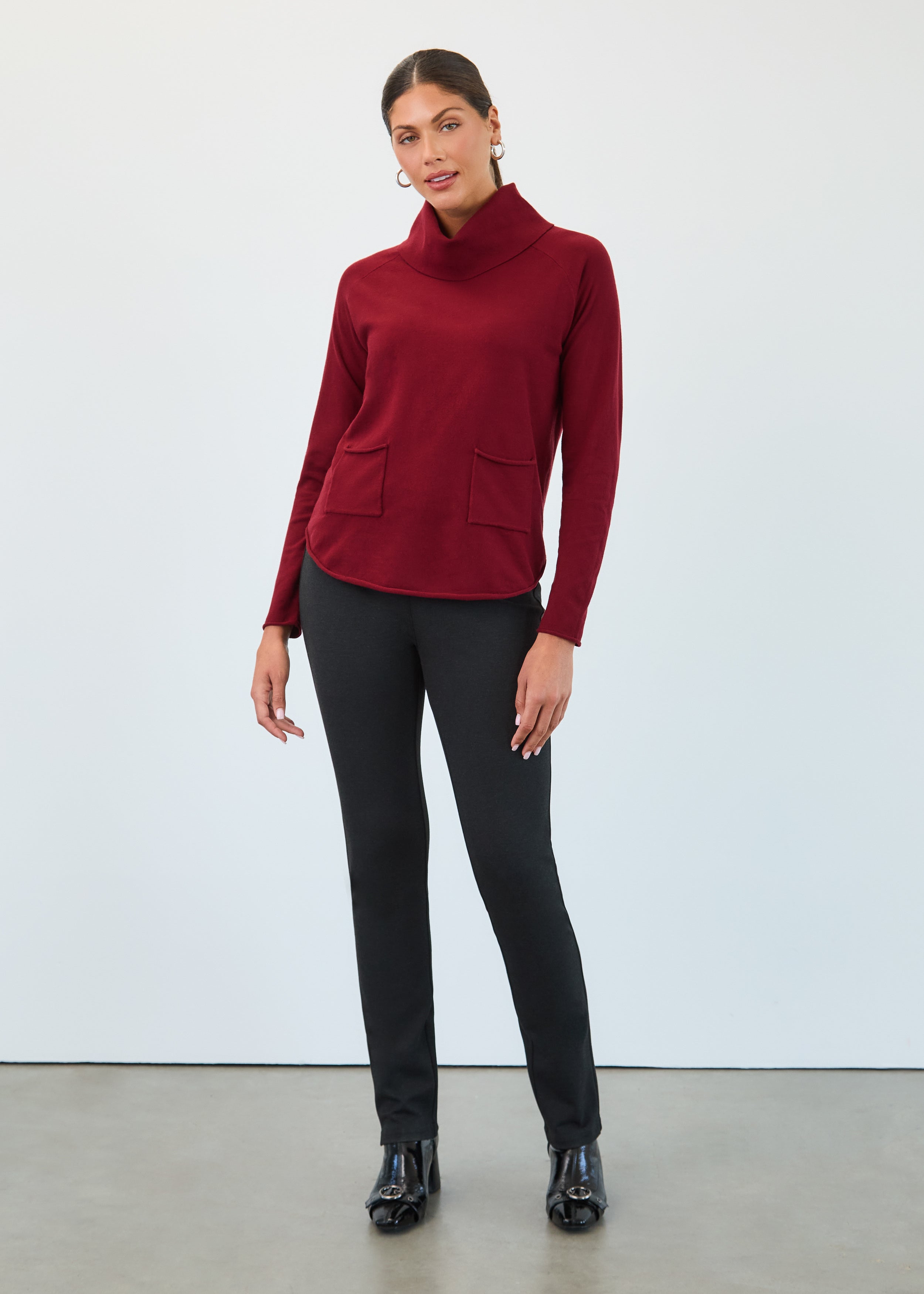 FDJ sweater 1492212, cowl neck