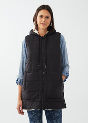 FDJ vest 1514175, reversible faux sherpa outerwear