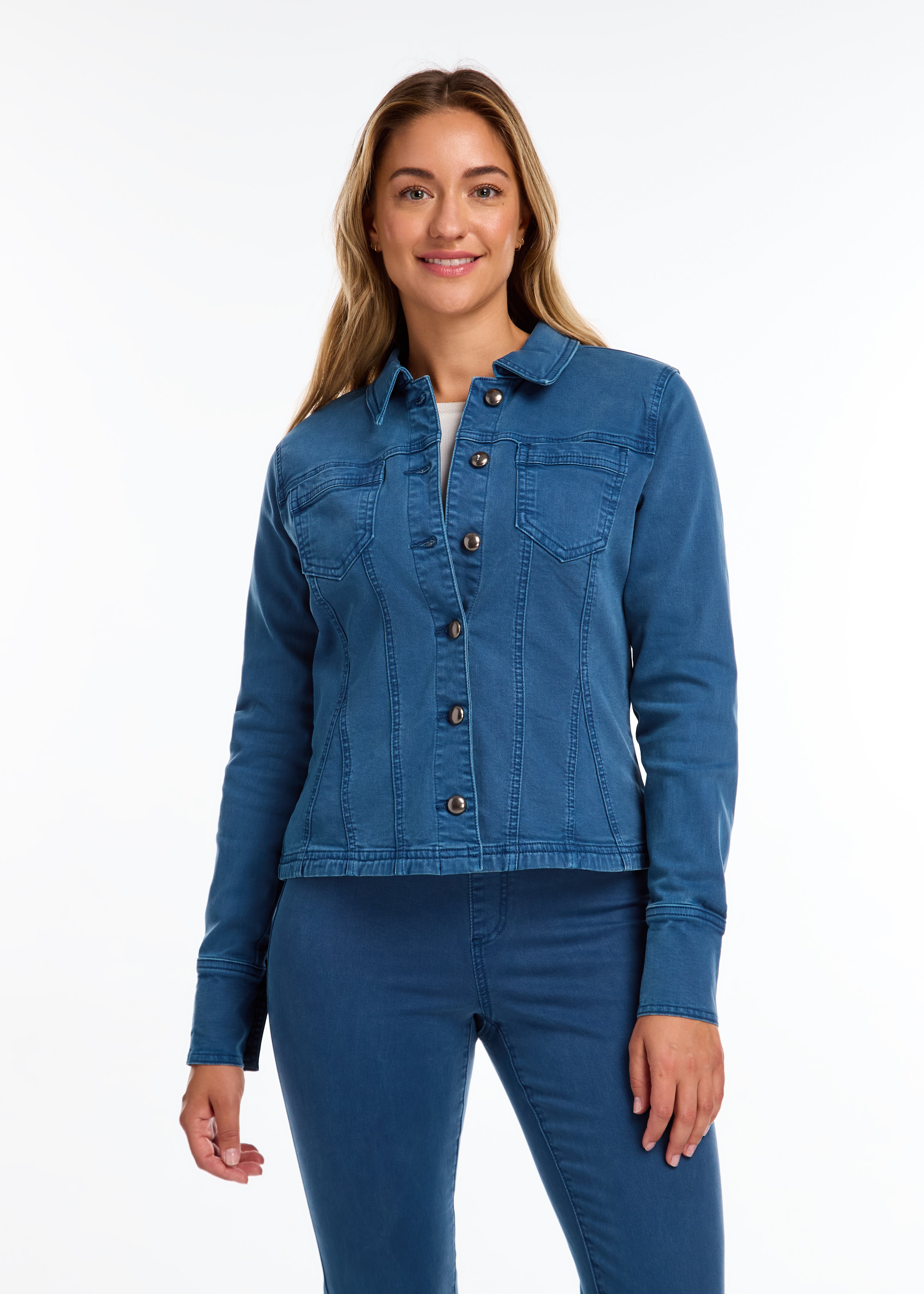 FDJ jacket/coat 1602511, flare crop twill