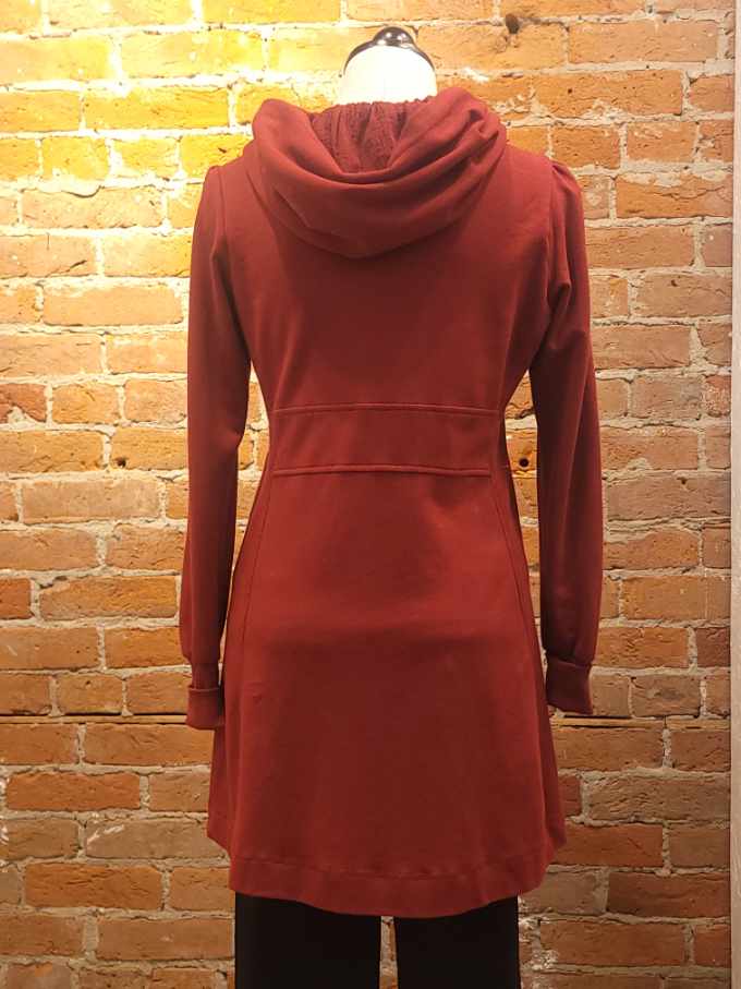 CMC hoodie jacket/coat 3187, long zip (6+ colors)