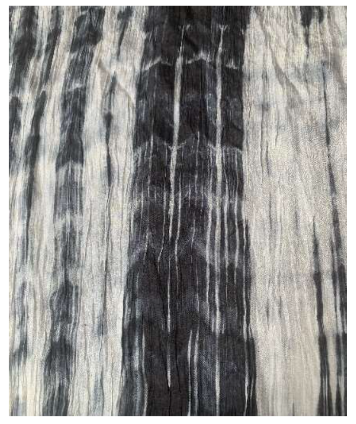 Lua scarf, watercolor silk