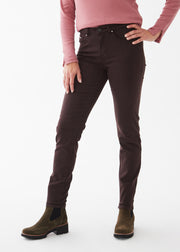 FDJ Vaqueros slim Olivia 2164511, marrón intenso