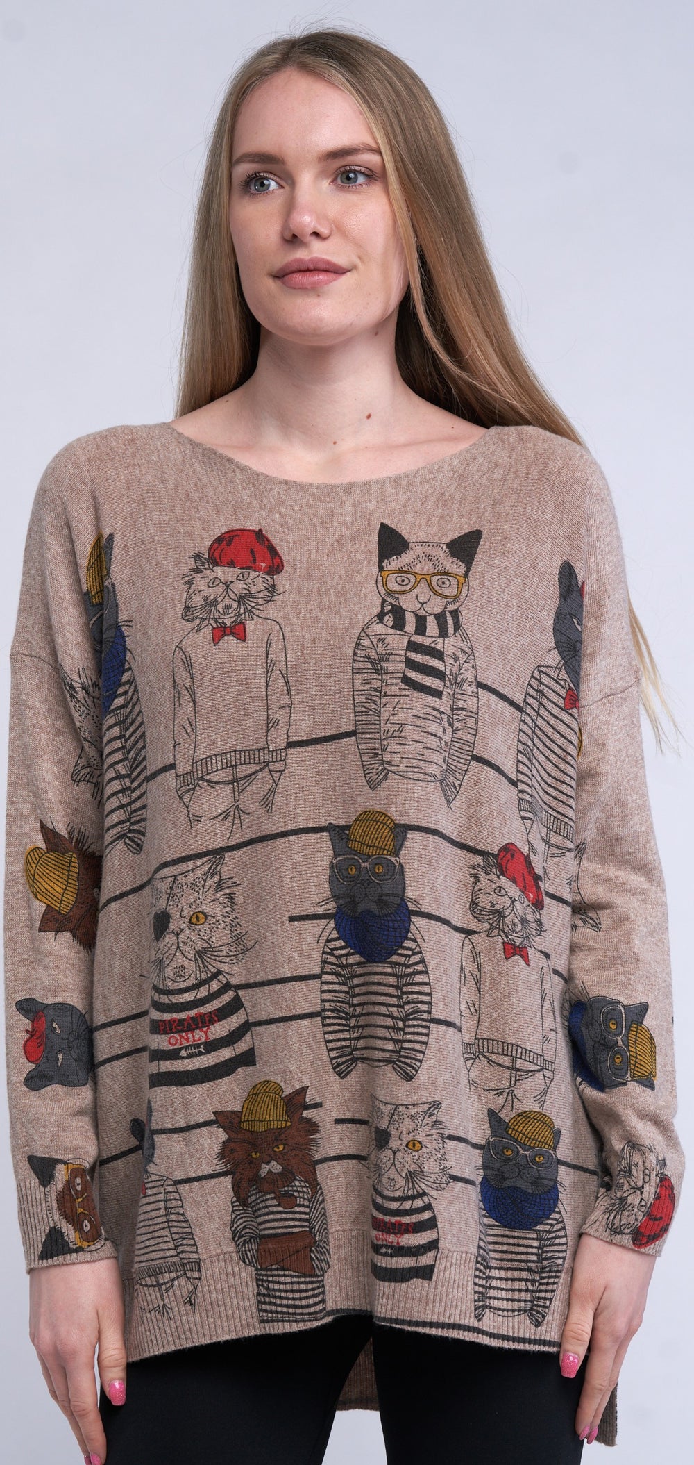 Shana sweater, Cat boatneck