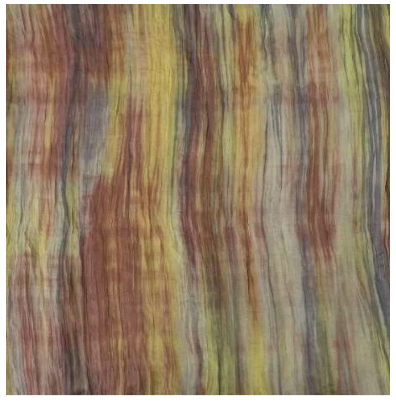 Lua scarf, watercolor silk